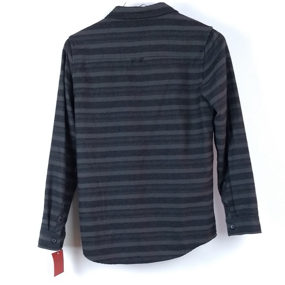 Mossimo Button Down Stiped Flannel Kid's Shirt - Picture 2 of 7